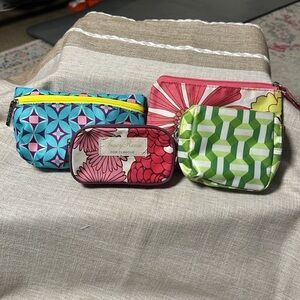 Clinique Floral and Geometric Cosmetic Bag Set